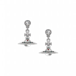 Vivienne Westwood Uus V&auml;ike Orb L&auml;bipaistev Saturni Ripatsiga K&otilde;rvar&otilde;ngad Naiste K&otilde;rvar&otilde;ngad Messing H&otilde;be 6202003202P019P019 Box