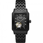 Emporio Armani Diego Must Roostevabast Terasest Automaatne Naiste K&auml;ekell AR60058 must