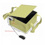 Mitmek&uuml;lgne taignak&auml;&auml;rituskapp k&uuml;ttekeha temperatuurikontrolliga Taigenak&auml;&auml;rituskast Taimeriga Taigenak&auml;&auml;rituskast Leiva valmistamiseks roheline