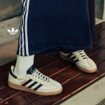 Adidas T-kujulised Jalan&otilde;ud K&auml;sipalli Eri-treeningjalatsid Adidas Trifolia JH6398 35.5 valge