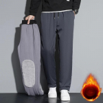 Talvine jooksup&uuml;ksid Tuulekindlad Ka&scaron;miir Paksenenud Fliis Treeningp&uuml;ksid Meeste Joggerid Soojad P&uuml;ksid Mehelik Veekindel Termop&uuml;ksid 5XL hall