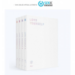 BTS - Kolmas korduspakend t&auml;ispikk album [LOVE YOURSELF] Tema Versioon. [NO POB] RANDOM