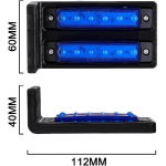 Elektriline maastikuratas Alavalgustuse komplekt Surron LBX eRide Pro SS 2.0 3.0 E Ride Pro SR/S Sinine