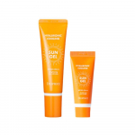 DEOPROCE H&uuml;alurooniline jahutav p&auml;ikesekreem eriv&auml;ljaanne SPF50+ PA+++ 50g 20g Komplekt