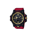 Casio G-Shock Land Series Kuuejaama Raadio Multifunktsionaalne P&auml;ikesetoitega Kvartsliikumine Vaikerihmaga K&auml;ekell Meeste kellad Must GWG-1000GB-4APR Regular Watch Box,Red
