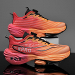 Jalatsid Jooksukingad S&uuml;sinikplaadiga Spetsiaalne Maraton Meeste Spordiks Hingavad Kerged Naiste Mugavad Atletismi Mitte libisevad Tennised 36 punane