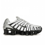 Nike Shox TL Unisex Metallik H&otilde;be Valge Hundi Hall Must HQ4049-001 EU 35.5