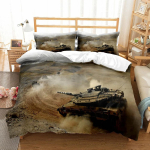 3D S&otilde;jav&auml;etankide Tekikate Komplekt King Queen Double Full Twin Single Suurus Poiste Voodipesu Komplekt Moodne Disain EU single(135x200cm) beige