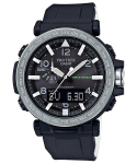 Casio Meeste Roostevabast Terasest 100M Veekindel Digitaalne Alarmi Kvartsikell PRG-650-1 must