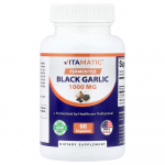 [Vitamatic] Fermenteeritud must k&uuml;&uuml;slauk 1000 mg, 60 kapslit (500 mg kapsli kohta) 1 Unit