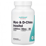 iHerb Naiste Myo ja D-Chiro Inositooli Kapslid, 120 tk 120 pcs - 1 ea
