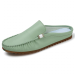 Meeste nahast poolkingad Tagant lahtised mokassiinid Sussid Muulad Meeste vabaajajalatsid V&auml;litingimustes mehe pl&auml;tud Meeste madalad kingad Libisemiskindlad laiskade kingad 39