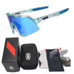 Hundred Percent Mountainous Area100Baiyan Sun Cycling Goggles Windproof Bicycle Glasses S3Cycling glasses are anti-fog and color-changing sinine