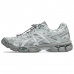 CECILIE BAHNSEN x ASICS Gel Cumulus 16 V&otilde;rkkangas, Tekstiil, S&uuml;nteetiline Nahk Madalad Jooksukingad Naiste Hall H&otilde;bedane 1203A762-020 37.5
