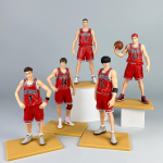 Slam Dunk Anime GK Shohoku Meeskond Seisvas asendis Sakuragi Hanamichi Ryukawa Maple Mitsui Shou K&auml;sitsi valmistatud Mudel Manga Kuju Mudel