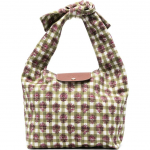 Longchamp Le Pliage Tr&uuml;kitud Klapiga Kangast Koti Keskmine Naiste Koti Arti&scaron;okiroheline 10303HGGM04 Basic Set (Bag)