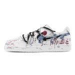 Nike Court Vision 1 Ajatu &Ouml;&ouml; Kulumiskindel Madal Ketsid Rula Kingad Meeste Valge Punane Sinine DH2987-101(Meeskond529-) 40