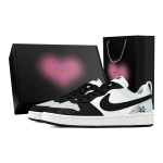 Nike Court Borough Swan Love Song Madalad Lauatennisikingad Unisex Must Sinine DV5456-131(Meeskond529-) 35.5