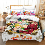 3D Prinditud Seitse Surmapattu Voodipesukomplekt Anime Meliodas Tekikott Kahekordne &Uuml;hekordne T&auml;issuuruses Queen King T&auml;iskasvanu Laps Voodiriided Tekikate 135x200cm