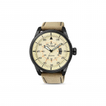 CITIZEN Eco-Drive Seeria 100 Meetrit Veekindel P&auml;ikesej&otilde;ul t&ouml;&ouml;tav Kvarts Nailonrihm Meeste K&auml;ekell Pruun T&auml;hik AW1365-19P beež