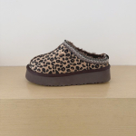 Naiste lumesaapad loomanahaprintidega - Etniline stiil, libistatavad, paks tald, suur suurus Size 37 black