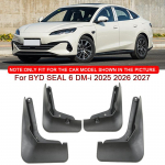 Autode stiilimine BYD SEAL 6 DM-i 2025 2026 2027 jaoks ABS Autode porilaudade porikaitse porilaudade porilaudade esiosa tagumine tiiva tarvikud must