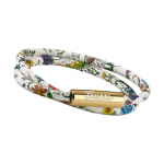 Gucci Moee-ehted Flora Muster Messingist K&auml;ev&otilde;ru Unisex Paar Valge/Kuldne Valge/kuldne M kuld