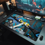 CSGO Counter Strike Relv AK M m&auml;ng Poisid e-sport Paksenenud &uuml;legabariidiline hiirematt laua matt klaviatuurimatt kohandatud libisemiskindel laua matt 400x900x2MM