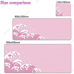 &Ouml;ine Hiirepadi Valge Xraypad Aqua Control Plus M&auml;nguri Hiirepadjad Laine Seeria S&uuml;learvuti Lauamatt Kontori M&auml;nguri Vaip kawaii Lauapadi 400X900X3mm