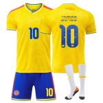 2026 FIFA Maailmameistriv&otilde;istluste Colombia kodus&auml;rgi ja sokkide komplekt #10 James Rodr&iacute;guez 16