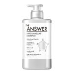 THE ANSWER Super Lamellaarne &Scaron;ampoon 400ml Pumbaga - Bergamoti ja Loorberi L&otilde;hn, 5 Olulist Juuksehoolduskomponenti, Kahu Kontroll, Silikoonivaba by K