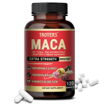 Maca juure kapslid 8050 mg ekvivalendiga, 120 kapslit, Maca segu (Kollane Punane Must)Taimne toidulisand 120 Capsules