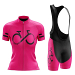 Forever Cycling Team Naiste Jalgrattariided Suvine L&uuml;hikeste Varrukatega Jalgrattas&auml;rgi Komplekt Maastikuratturi R&otilde;ivad Maillot Ciclismo Mujer M