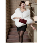 Imitatsioonmink Naiste Kunstkarusnahast Kraega Sall &Scaron;all Keep Minkkarusnahast Mantel Pruutkleit Karvane Suur Sall Cape L&uuml;hike Mantel One Size gray