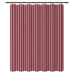 Cabernet Virsikuv&auml;rviline Triibuline Du&scaron;ikardin &ndash; Kaasaegsed Vertikaalsed Triibud 12 Konksu 70.87&times;70.87 Minimalistlik Vannitoa Sisustus 270x180cm106x71in