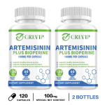 GREVIP Artemisiini Pluss BioPeriin 100mg Kapslid 120 tk &mdash; Immuuns&uuml;steemi Tugi, Antioks&uuml;dantne Toitumine, Igap&auml;evane Heaolukord 120*2