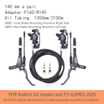 XOD XD-H800 / XD-H880 H&uuml;draulilised ketaspidurid elektrit&otilde;ukeratastele ja e-jalgratastele, &ndash; &Uuml;hilduv KuKirin G2 G2MAX G3PRO G4 G5