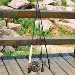 K&auml;rbsep&uuml;&uuml;gi komplekt 5/6 7/8 lendrull 2,7 m s&uuml;sinik ridva t&auml;ismetallist kalap&uuml;&uuml;girull Combo kalavarustus Pesca 5-6 kuld/h&otilde;be