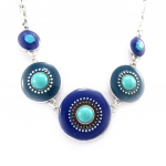 Les Tr&eacute;sors De Lily [K2510] &ndash; disainerkaelakee 'Acapulco' h&otilde;besinine sinine