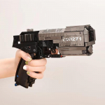 Tehnilise signaaliga p&uuml;stol p&uuml;stol saab tulistada kuulid isetegemise mudel Harivad ehitusklotsid M&auml;nguasjad ilma kastita