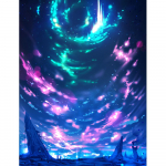 5D teemantmaaling t&auml;isringi puur maastik DIY teemanttikandid kose maastik Kodukaunistus 20X30CM