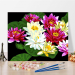 DIY Maalimine numbrite j&auml;rgi Kunst numbrid Maalimine Hobid K&auml;sit&ouml;&ouml; Kodukaunistus Digitaalne &otilde;limaal 40x50cm no frame