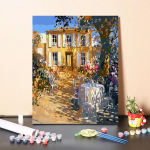 Kunst DIY Maalimine numbrite j&auml;rgi Digitaalne &otilde;limaal Numbrite maalimine &Otilde;limaal Teemantmaal Hobid Kodusisustus 40x50cm no frame