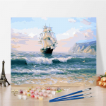 Kunst DIY maalimine numbrite j&auml;rgi Teemantmaal Digitaalne &otilde;limaal Numbrite maalimine Hobid Kodukaunistus &Otilde;limaal 40x50cm no frame