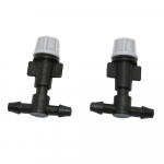 10 tk hall pihustusotsik 4 mm / 7 mm teega Kandke taimedele pihustatud kastmine Pihusti raadius 0,6&ndash;0,9 m Kvaliteetne pihustiotsik