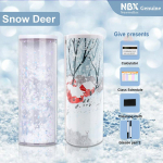 NBX Glitter pliiatsikarbis lastele seisev pliiatsikarp, suur mahutav multifilmi kirjatarbed armsad koolitarbed 71mm  x 203mm valge