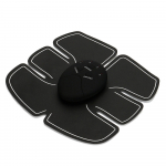 Nutikas k&otilde;hutreening treener Stimulaator elektrooniline keha lihasmasseerija salendav Smart EMS Fitness must