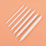 6 tk/komplekt Segamism&auml;&auml;rdumispulk Tortillon Sketch Art Valge joonistuss&uuml;si