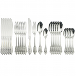 Luksuslik 18/10 roostevabast terasest s&ouml;&ouml;gin&otilde;ude komplekt Noad Kahvel Teelusikad Lauan&otilde;ude komplekt 24 tk S&ouml;&ouml;giriistad L&auml;&auml;ne k&ouml;&ouml;k &Otilde;htus&ouml;&ouml;k H&otilde;beda lauan&otilde;ude komplekt h&otilde;be