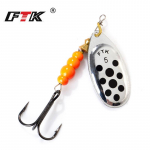 FTK 1-5PCS Mepps Fishing Spinner Erinevat v&auml;rvi bassi landid Size 5